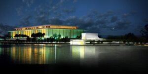 Exterior of the Kennedy Center for the Performing Arts in Washington, D.C.