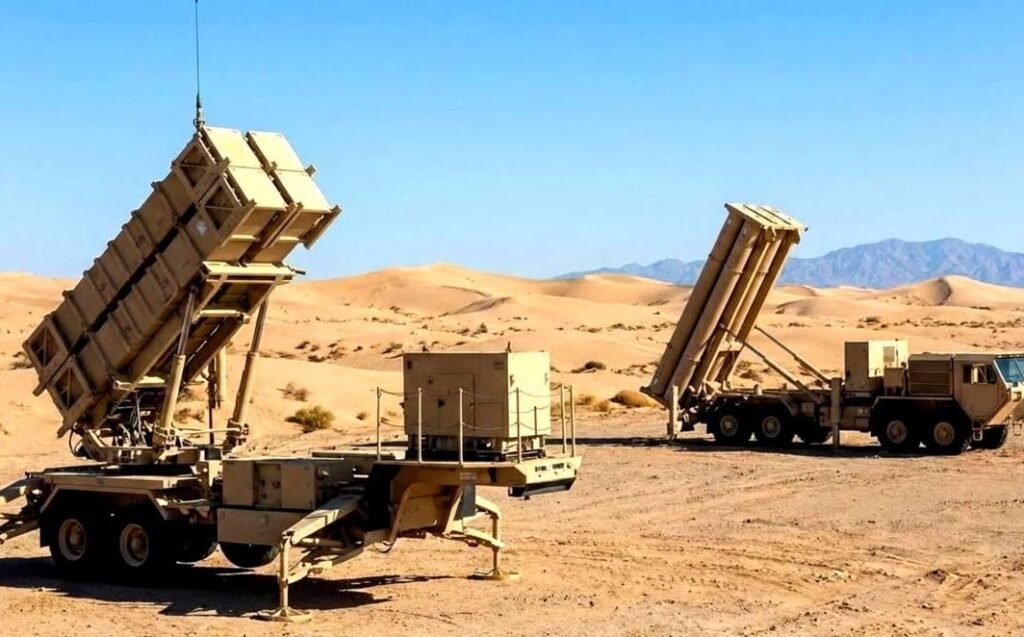 U.S. missile-defense system deployed during military operations in the Middle East.
