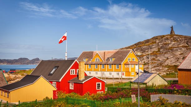 Greenland's capital Nuuk and surrounding landscape as the territory negotiates expanded U.S. military cooperation.