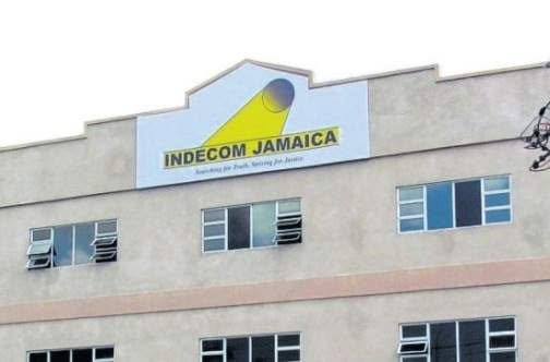 government office building with the INDECOM sign.